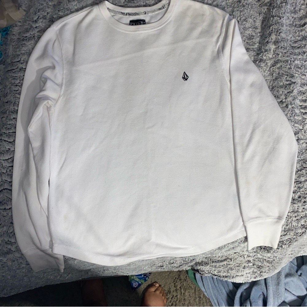 Volcom Men's White Size Small Thermal